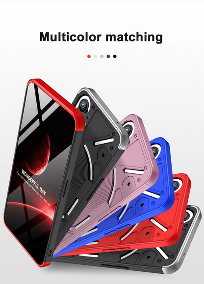 Shockproof Case for Nothing Phone 1 One Phone1 (1) 6.55 inch Cover Full Protect Camera Lens Anti-Fingerprint Back Shell Fundas