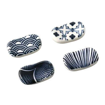 Kitchen Tools Rest Ceramic Chopsticks Stand Chopsticks Holder Tableware Chopsticks Spoon Rack