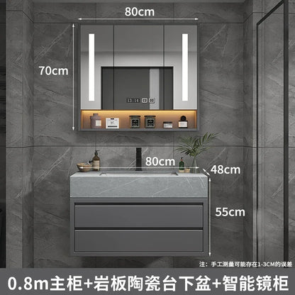 Bathroom Accesories Cabinet Wall Home Accessories Set Luxury Full Furniture Shelfs Sink Cabinet Modern Hovedskapet Bathroom Home