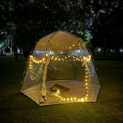 Light Up Your Celebrations, The Tent that Does It All, Ideal Tent for Family Gatherings and Festivals, Lights Are Not Included