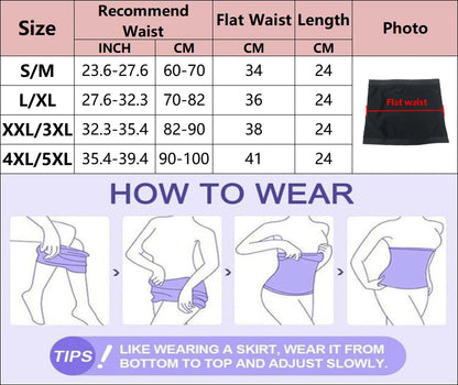 Sauna Waist Trainer Slimming Belt Men Gym Fitness Cincher Belly Control Corset Sweat Fat Burning Women Body Shaper Weight Loss