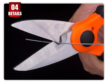 Fishing Scissors Cross-Border Cutting Powerful Horse Fishing Line Special Scissors Portable Multi-Functional Small Scissors Fish