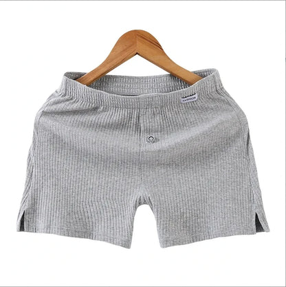 5 PCs Men's High Elastic Plain Color Comfortable Boxer Briefs Panties Breathable Pantyhose