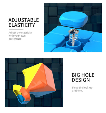 MoYu Meilong3c Professional Magic Cube 3x3x3 classroom Stickerless 3 Layers Speed Cube Puzzle Cube Fidget Toys For Childrengifts