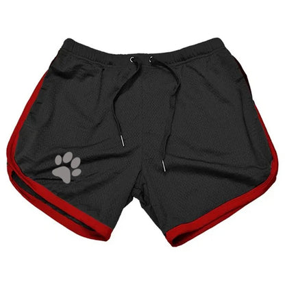 Mens Gym Fitness Shorts Bodybuilding running sports shorts Jogging Workout Male Summer Breathable Mesh Shorts men Sweatpants02