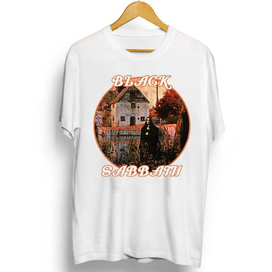 Black Metal Rock Band Graphic T-Shirt - Grave Rattle