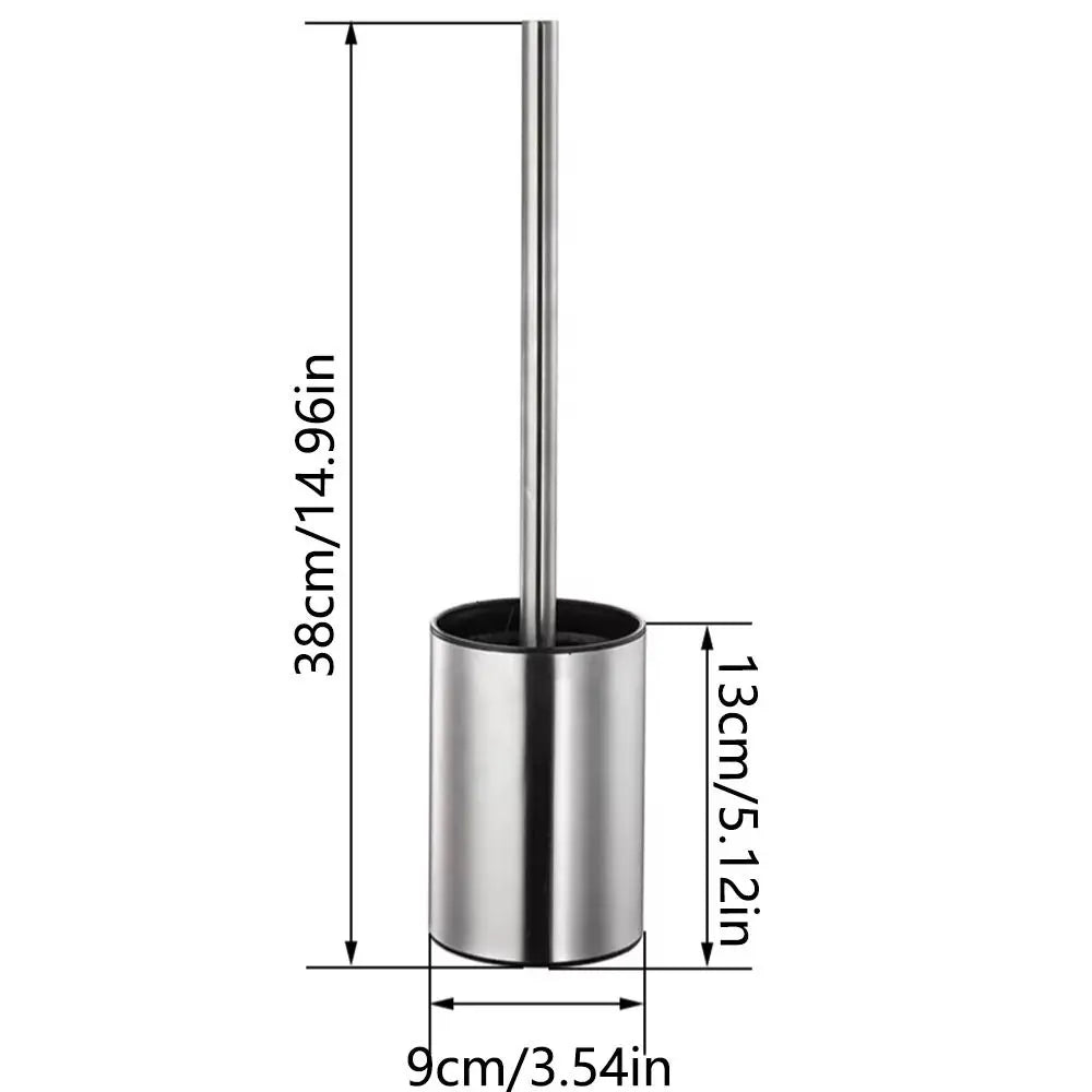 Bathroom Toilet Brush Holder Cleaning Bathroom Hardwares Stainless Toilet Brush Wall Mounted Bathroom Accessories Cleaning Tools