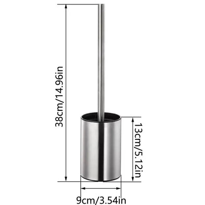 Bathroom Toilet Brush Holder Cleaning Bathroom Hardwares Stainless Toilet Brush Wall Mounted Bathroom Accessories Cleaning Tools