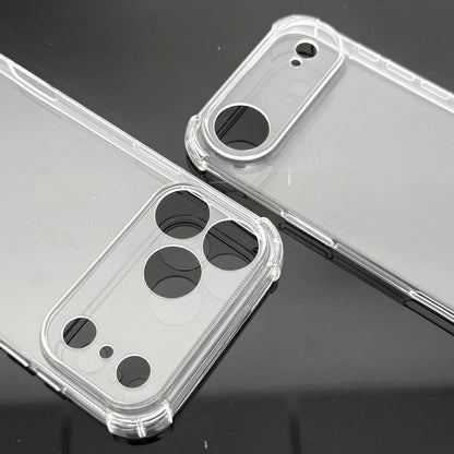 Transparent Phone Case High Definition Shockproof Corner Protection Phone Covers for IPhone 17 ProMax/17 Air/17 Pro/17