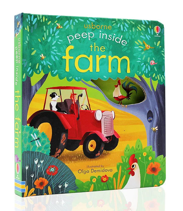 Peep Inside Usborne Book English Educational Picture Books for Kids Children Fairy Tale Learning Gifts