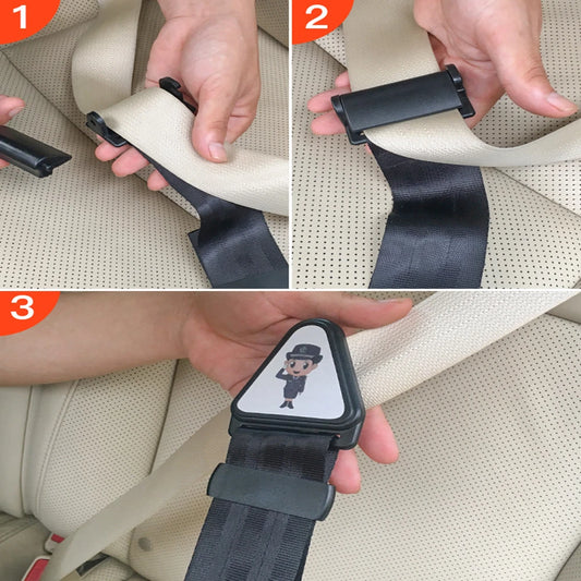 Adjuster 30X6 cm Children Kid Car Safety Belt Universal Car Baby Safety Seat Strap Belt Buckle Seat Belt Correction Tape