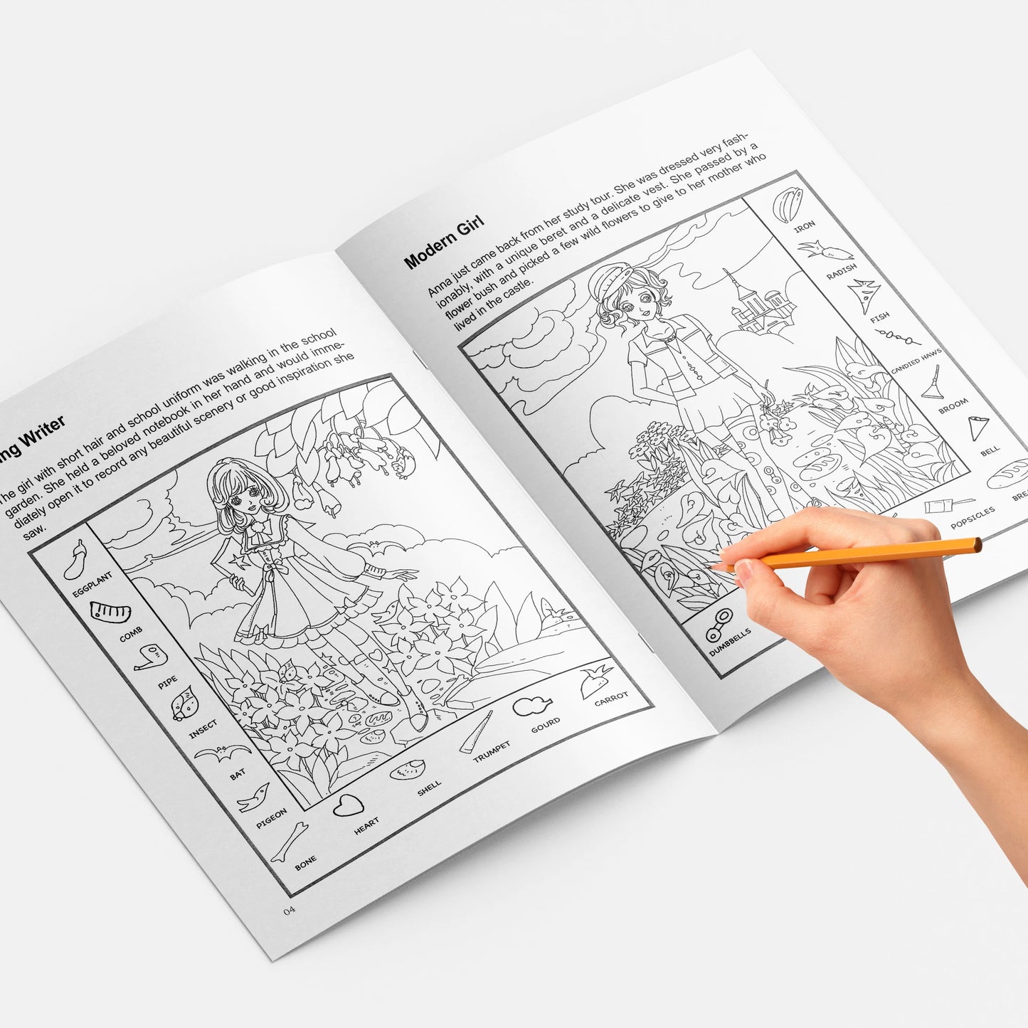 Pique Your Child's Imagination with this Delightful Hidden Objects Book - Ideal for Building Focus and Attention