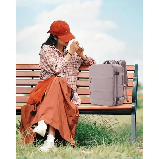 Women Men Hand Luggage Backpack Business College Laptop Travel Backpack Waterproof Carry on mochila viaje cabina avion 40x20x25