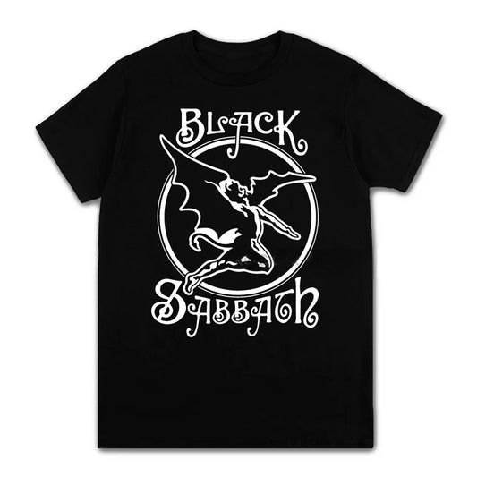 Black Metal Rock Band Graphic T-Shirt - Dark Pulse
