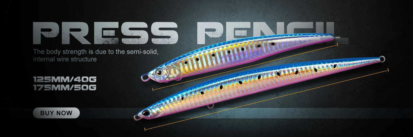 طُعم صيد السمك هانتهاوس المفصل بالقلم الرصاص، مكون من 3 أقسام، 255 مم/30.6 جم، طُعم سباحة غاطس بالإبرة لسمك القاروص الأزرق