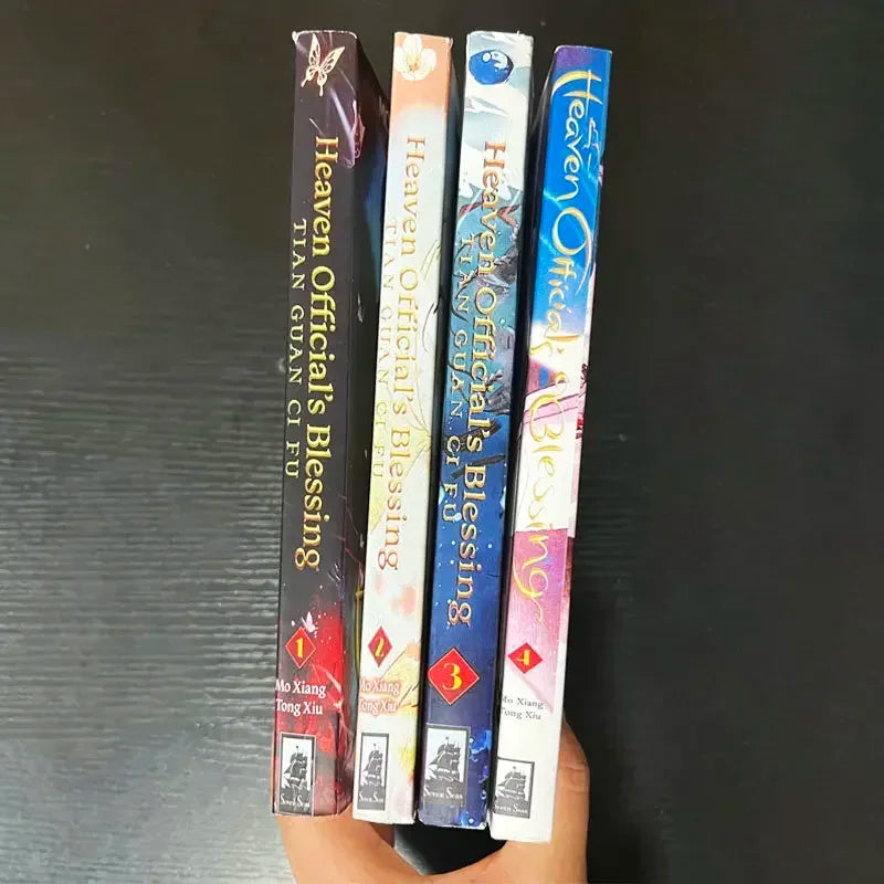 1-4 / 1-6 / 1-7 Volume Tian Guan Ci Fu Genuine English Novel Heaven Official Blessing Mo Xiang Tong Xiu Novel Comic