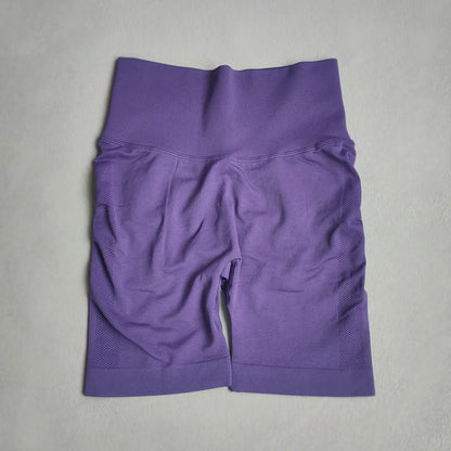 Yoga Shorts Women Sports Shorts Seamless Gym Workout Shorts High Waist Push Up Fitness Sports Shorts Cycling Shorts