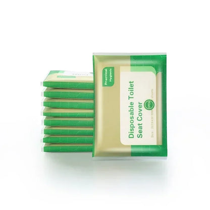 Paper Waterproof Soluble Water Covers Type Travel Camping Hotel Bathroom Accessories Portable Disposable Toilet Seat