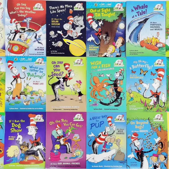 Random 11 Books Dr. Seuss Series Interesting Story Children's Picture English Books Kids Child Festival Gift Toy Enlightenment