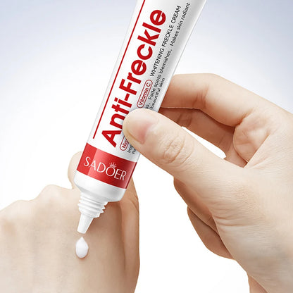 SADOER Anti Freckle Cream Face Whitening Creams Spot Removing Anti-aging Moisturizing Freckles Removal Facial Cream Skin Care