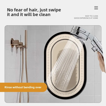 Bathroom floor mat three sets of absorbent, non-slip, dirty and easy to clean made of diatom mud