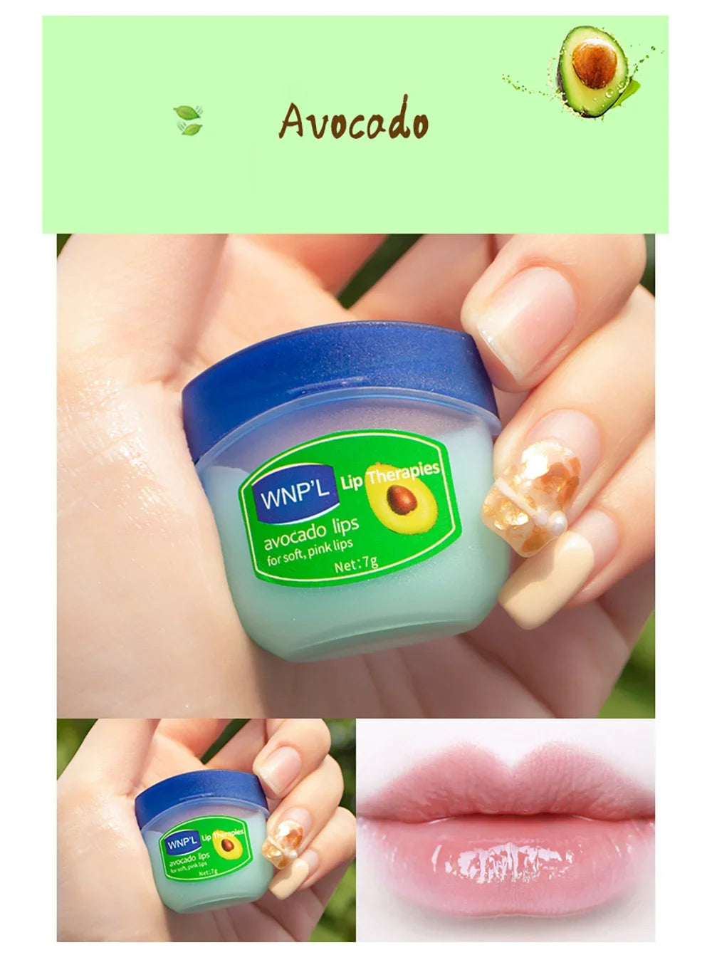 Moisturizing All-natural Lip Mask Lip Balm Healing For Dry Lips Moisturizing Power Lip Care Kit Nourishing Repair