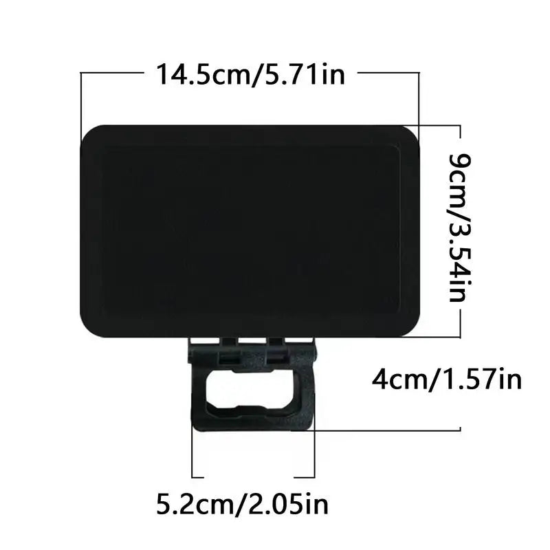 Phone Sun Shade Cellphone Sun Shade Cover Cellphone UV Protection Panel Foldaing Smartphone Sunshade for Car Bike