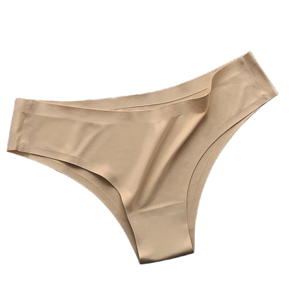 New 4PCS/Set Seamless Panties Women Sexy Underwear Ice Silk Underpants Low Waist G-string Female Soft Solid Ultra-thin Briefs