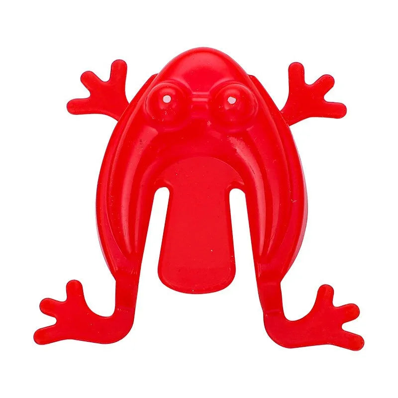 20/50pcs Solid Color Jumping Frog Plastic Bouncing Frog Jumping Frog Children Educational Toy,Gift for Kids Party Favors