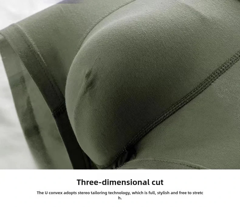 10Pcs/Men's Underwear  Underwear High Stretch Boxer Shorts Breathable Soft Men's Shorts Comfortable Size L-4XL