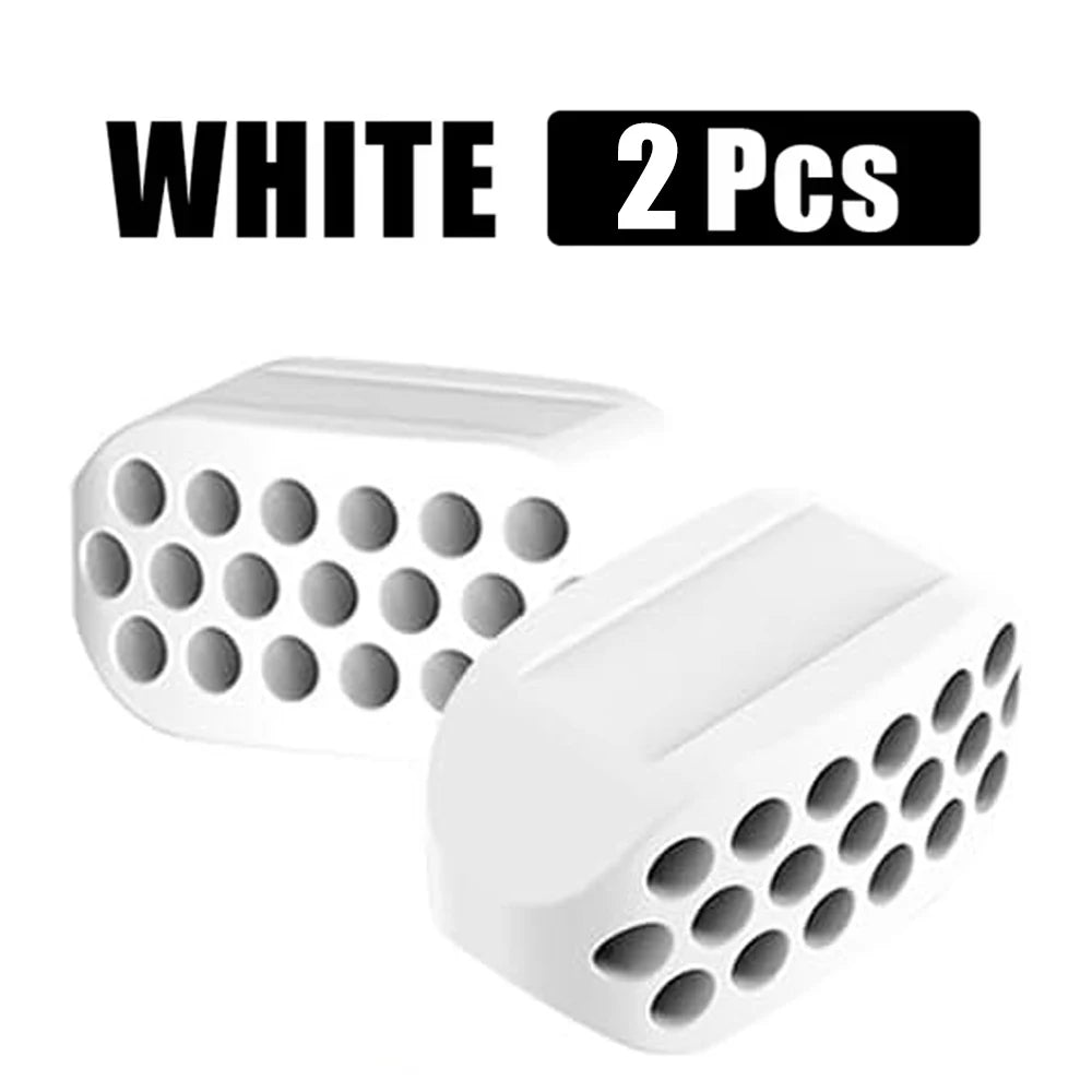 Jawline Exerciser for Man and Woman Silicone Jaw Exerciser Gum Tablets Jaw Trainer & Jaw Exerciser Shaper for Beginner, Intermed