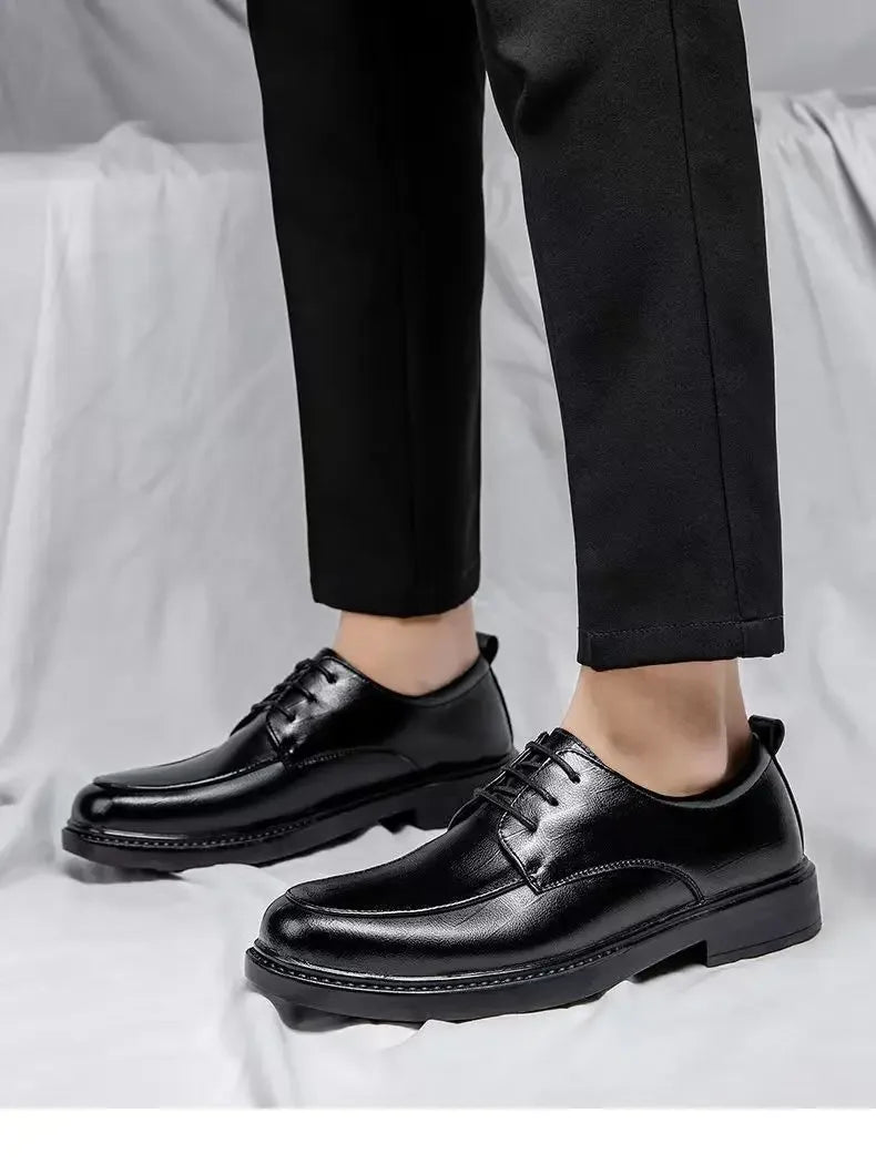 Social Shoe for Men New Dress Shoes Man Business Official 2024 Style Footwear Gentleman Cheap Liquidation Elegant and Classic 39