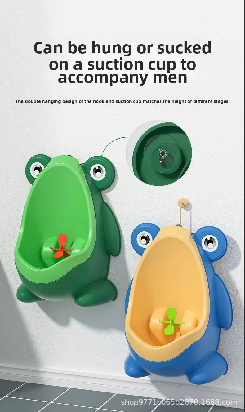 Wall-Mounted Baby Boys Urinal Child Training Toilet Stand Up Urinal Toddler Boys Potty Holder Travel Portable Training Urinal