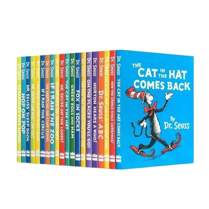 Random 1 Book Dr.Seuss Interesting Story Parent Child Kids Baby Early Education Picture English Books Kids Learning Toys