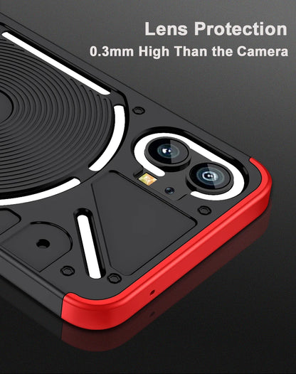 Shockproof Case for Nothing Phone 1 One Phone1 (1) 6.55 inch Cover Full Protect Camera Lens Anti-Fingerprint Back Shell Fundas