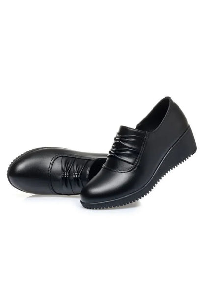 zapatos de mujer women fashion sweet comfort spring & summer wedge heel shoes for office work lady student school shoes a301