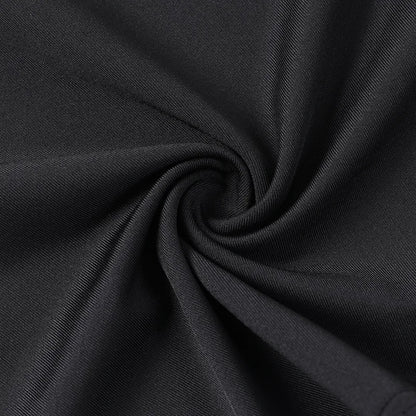 European and American Spring/Summer Round Neck Long Short sleeved 3/4 Shorts Two piece Women's Fashion Sports Versatile Set