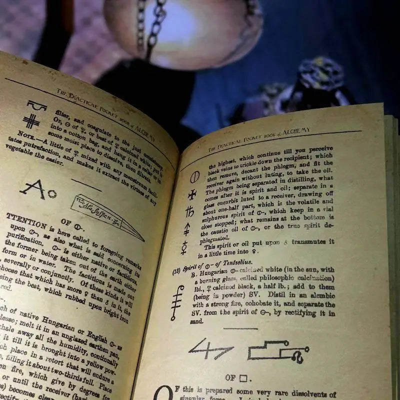 Retro scrapbook book, magic herb manual, astrology book, diary, spell recording story, magic book, children's gift