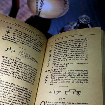 Retro scrapbook book, magic herb manual, astrology book, diary, spell recording story, magic book, children's gift