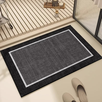 Bathroom Mat Absorbent Floor Mats Bath Carpet Soft Diatom Mud Non-slip Rug Toilet Doormat Entrance Door Коврик для ванной 욕실 매트