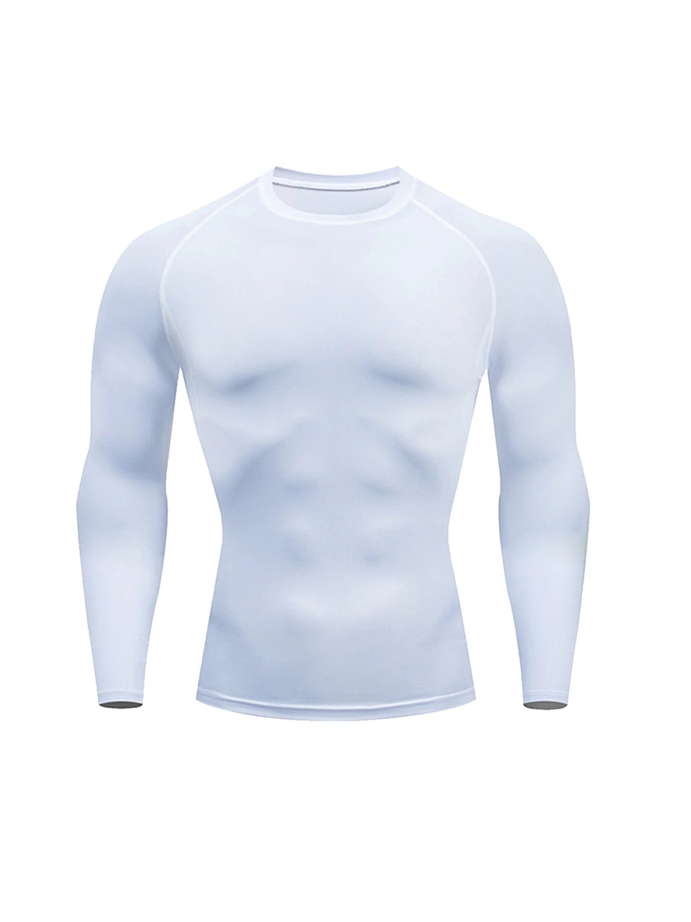 Men Compression Running T-shirt Fitness Tight Long Sleeve T-shirt Quick Dry Bodybuilding Jogging Tracksuit Homme Athletic Shirts
