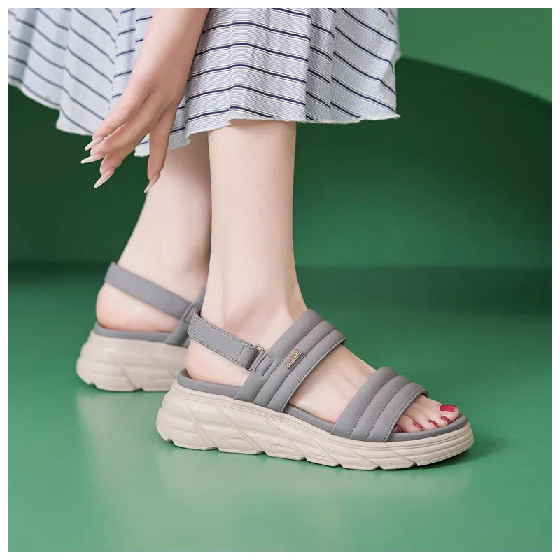 Shoes for Women 2025 Summmer Fashion Women Platform Sandals Casual Comfortable Non-slip Wedges Shoes Zapatos De Mujer