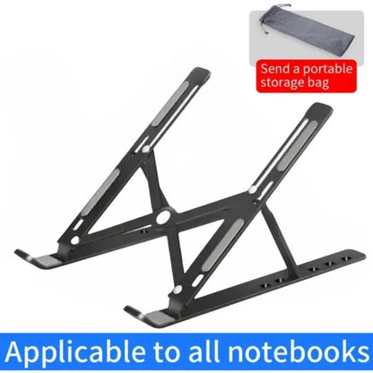 Portable Laptop Stand Aluminum Notebook Support Computer Bracket Macbook Air Pro Holder Accessories Foldable Lap Top Base For Pc