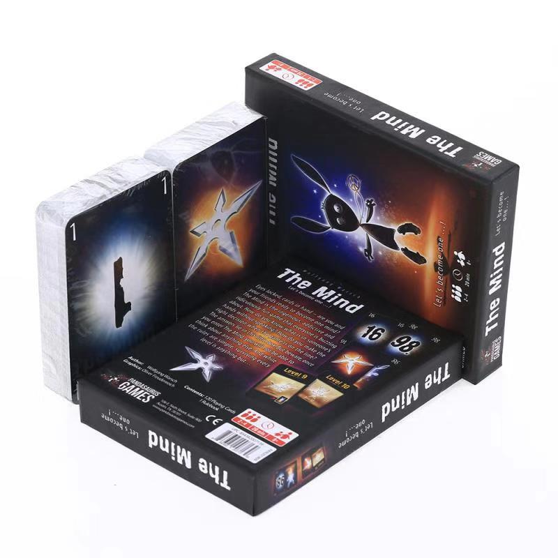 Fun The Mind Card Game Party Puzzle Board Game Team Experience Interactive Game