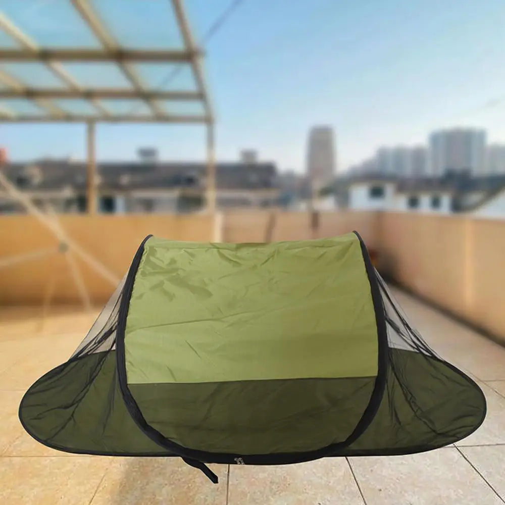 Tents for Camping Foldable Net Tent with Floor Single Person Camping Screen Shelter Portable Screen Houses for Bedding Camping