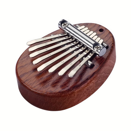 Mini Kalimba – Piano à pouce à 8 touches, 1 paquet, Style goutte d'eau, Instrument mignon, Portable, coffret cadeau exquis pour