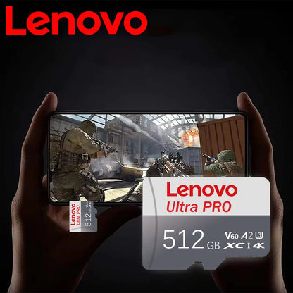 Original Lenovo Memory Card 2TB 128GB Class 10 V60 TF Card 1TB Mini SD Card 512GB 256GB A2 U3 Micro Card 2TB High Speed TF Card
