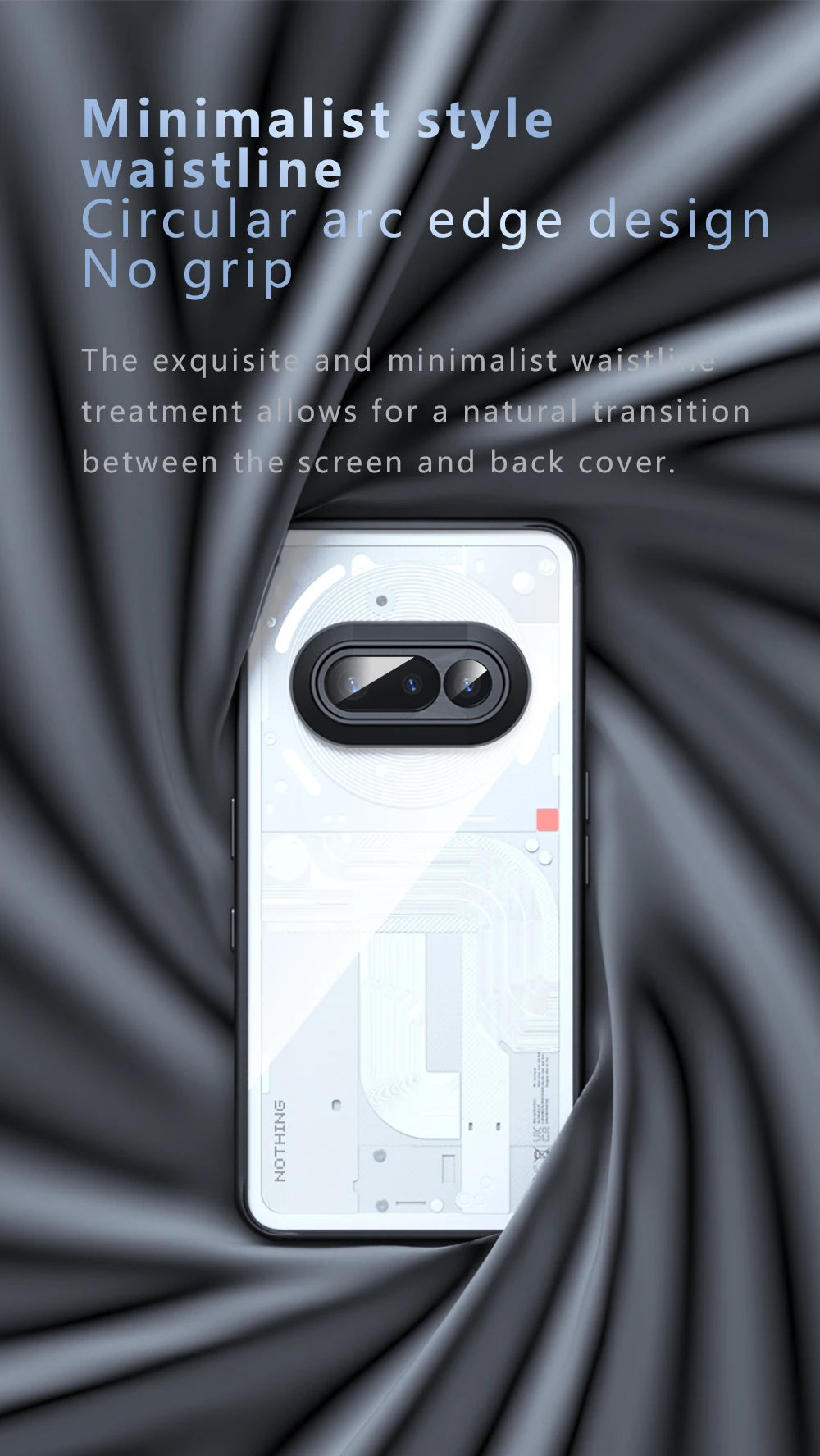 Clear Case For Nothing Phone 3a Cover Nothing Phone 3a Fundas Hard PC Camera Protector Shockproof Back Case For Nothing Phone 3a