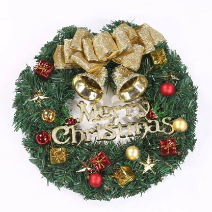 sp Hot Sale Merry Christmas Decoration Wreath Manufacturer Artificial Greenery Christmas Garland Decoration