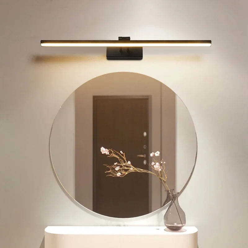 bath mirrors bathroom vanity waterproof led light mirror lamp for makeup mirrors with lights Led Mirror Light Wall Sconces